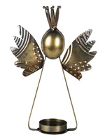 Clayre & Eef Waxinelichthouder engel 17*6*25 cm 6Y4592