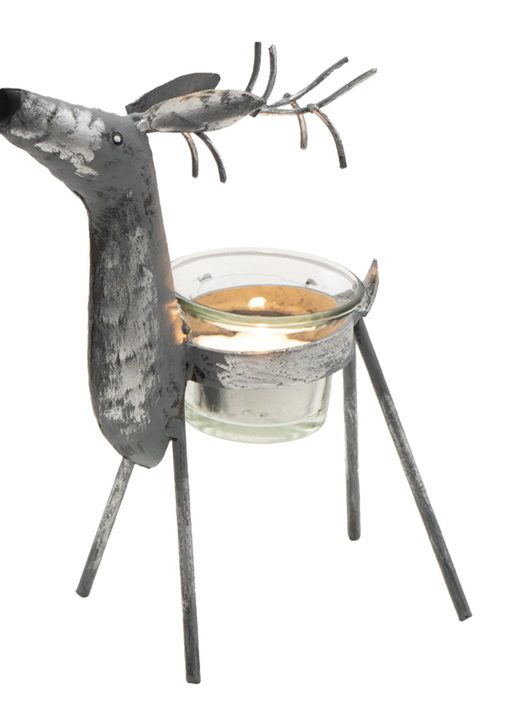 Clayre & Eef Waxinelichthouder 14*8*19 cm 6Y4596