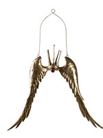 Clayre & Eef Hanger vleugels met kroon 51*4*62 cm 6Y4597