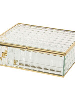 Clayre & Eef Coffret à bijoux 20*16*6 cm CC6GL0018L