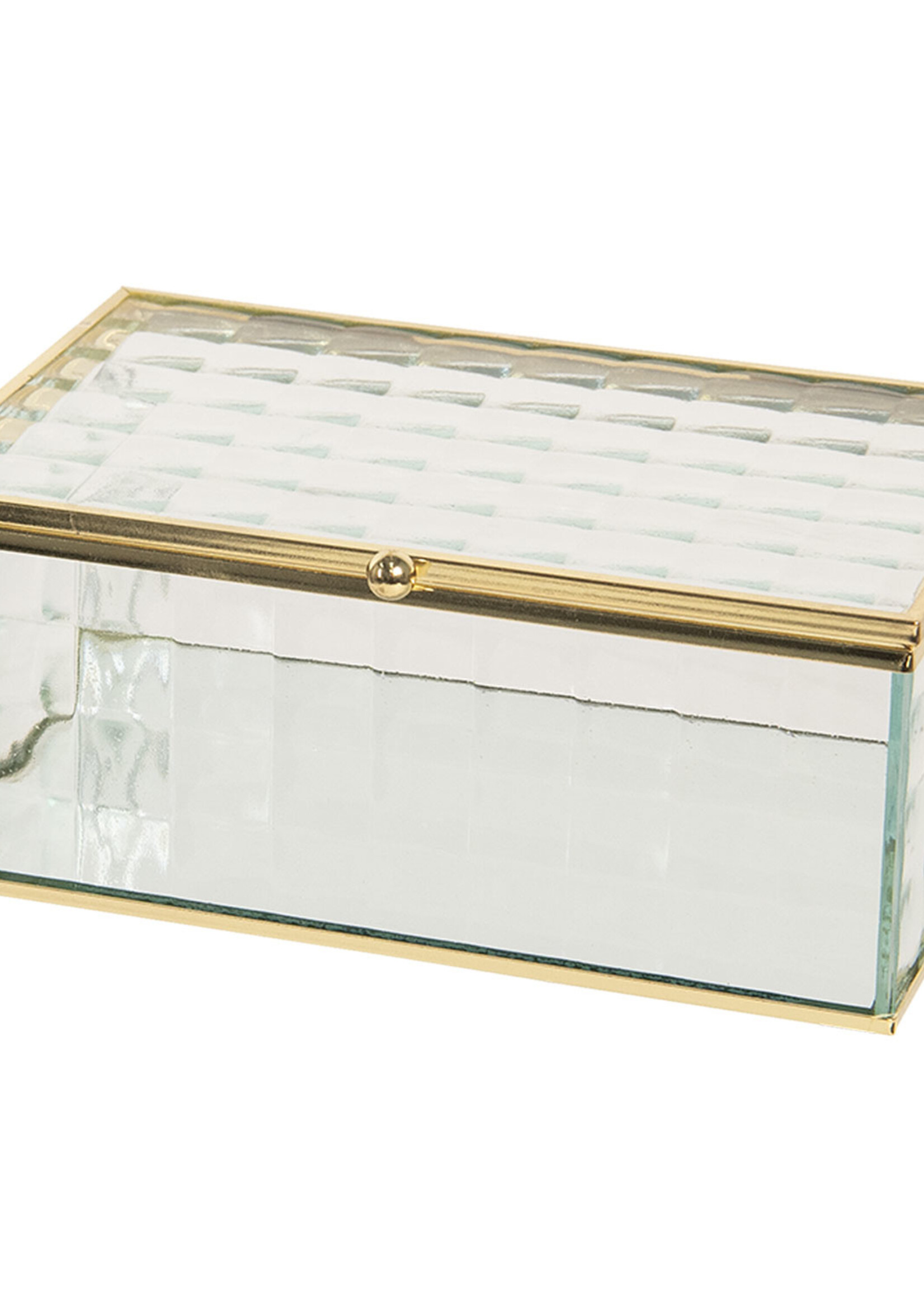 Clayre & Eef Coffret à bijoux 17*10*7 cm CC6GL0018M