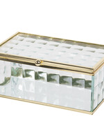 Clayre & Eef Coffret à bijoux 14*8*6 cm CC6GL0018S