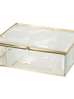 Clayre & Eef Coffret à bijoux 20*16*6 cm CC6GL0020L