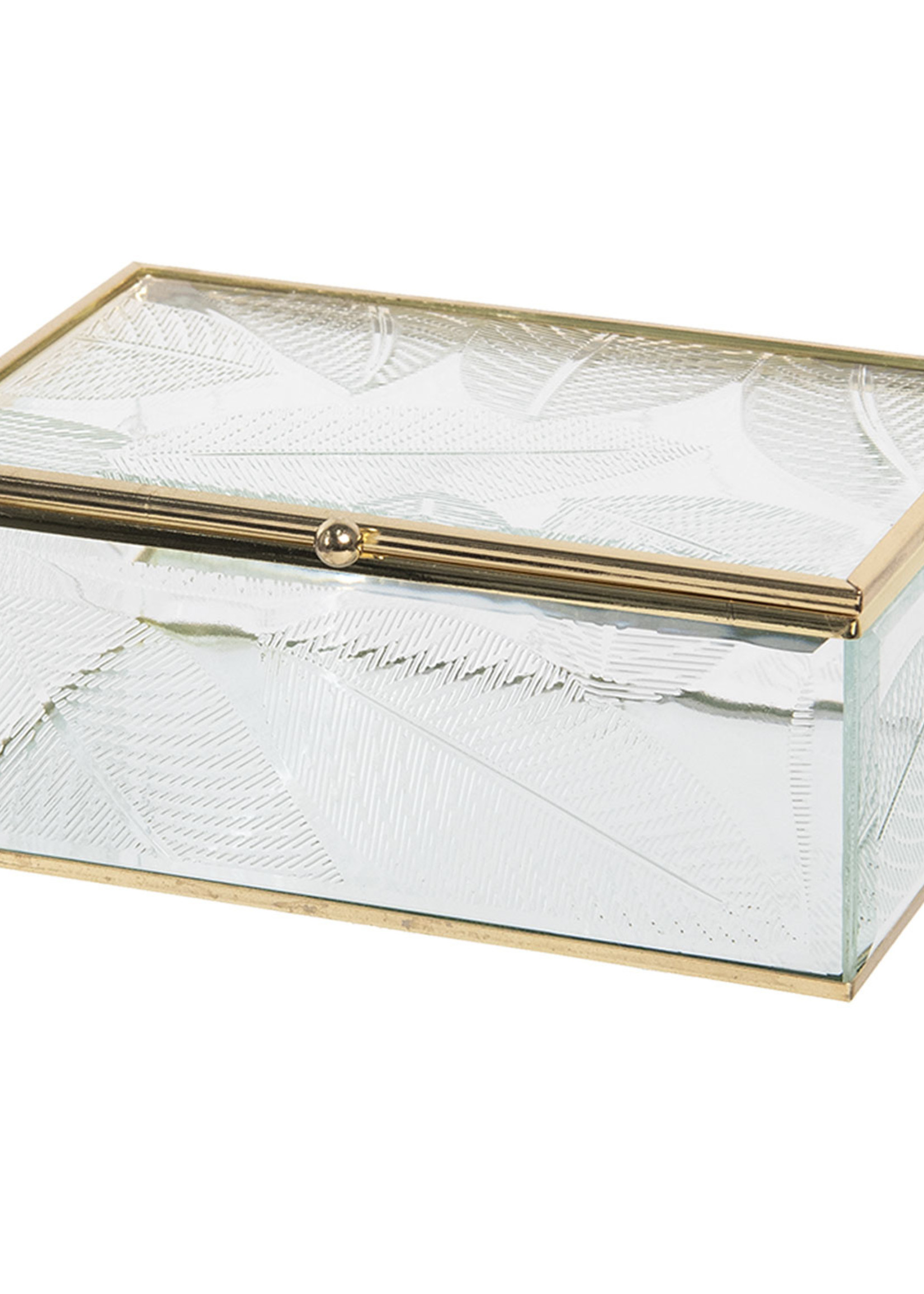 Clayre & Eef Coffret à bijoux 17*10*7 cm CC6GL0020M