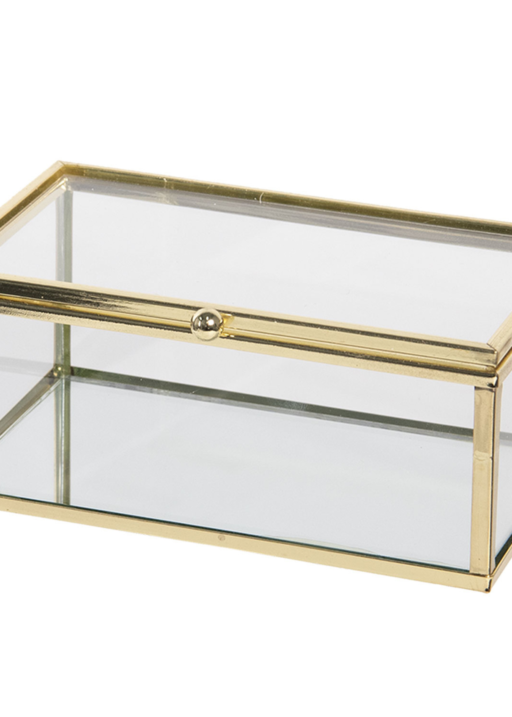 Clayre & Eef Coffret à bijoux 14*8*6 cm CC6GL0027