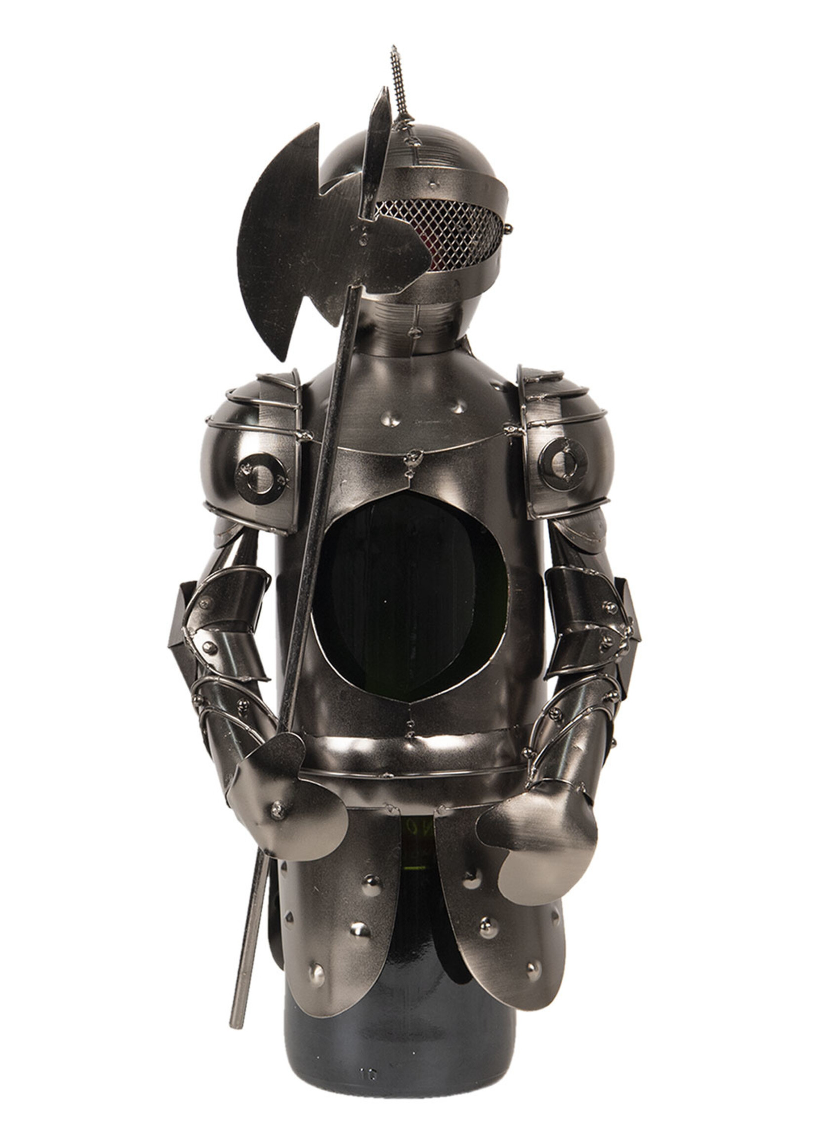 Clayre & Eef Porte-bouteille chevalier 8*10*27 cm CC6Y0024