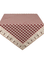 Clayre & Eef Tafelkleed 100*100 cm COL01