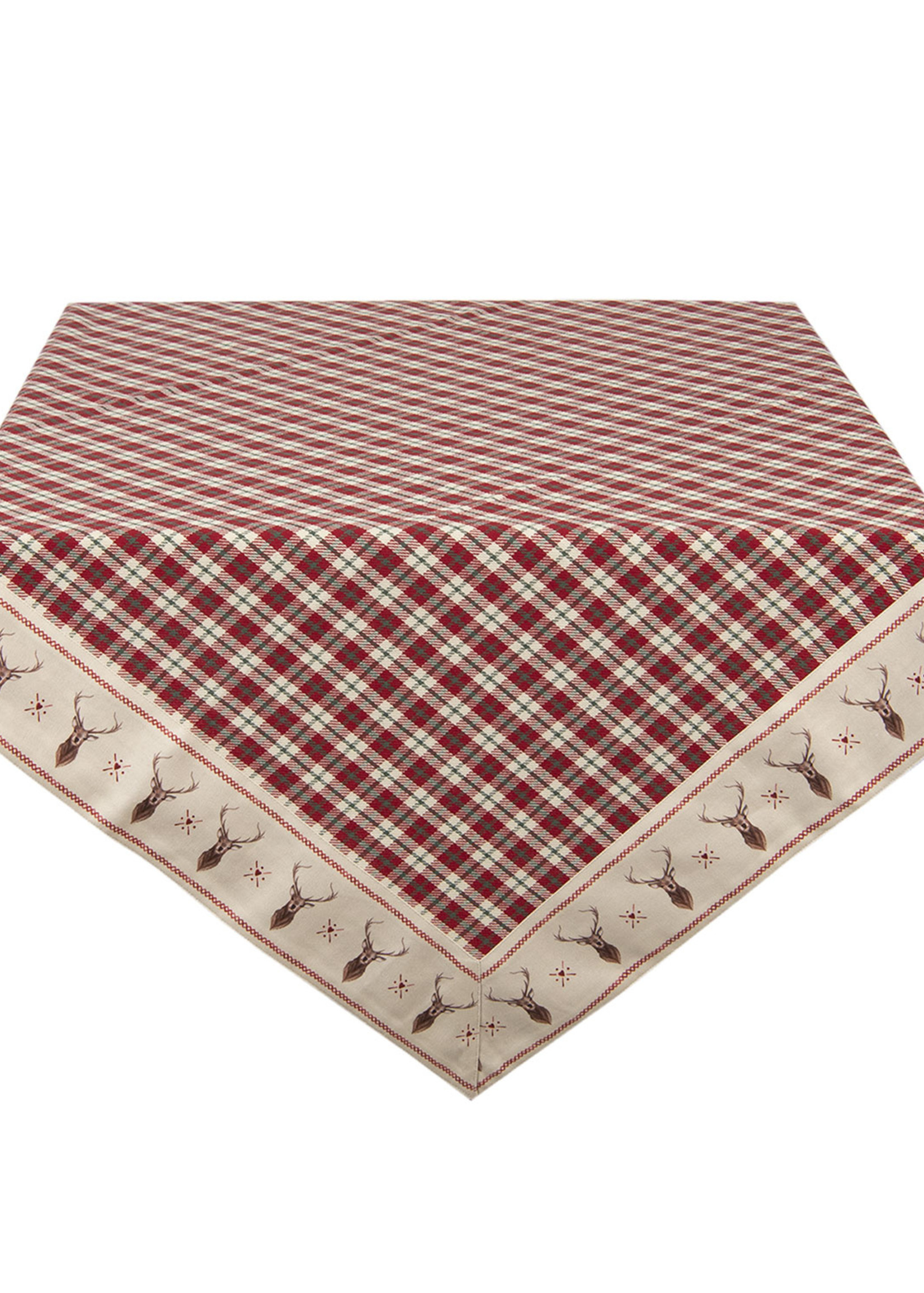 Clayre & Eef Nappe 100*100 cm COL01