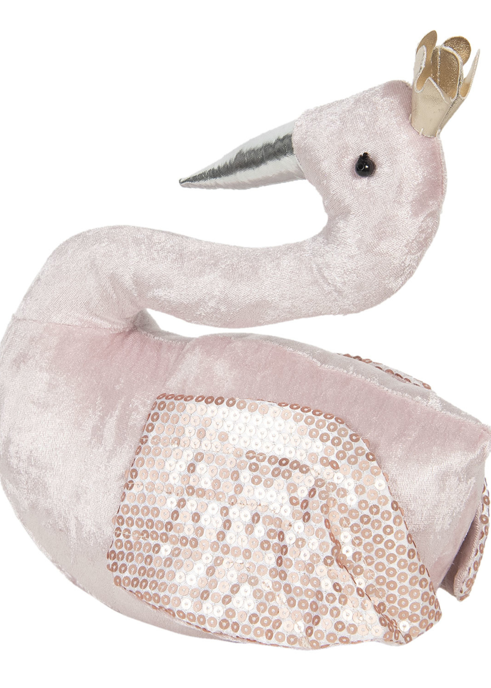 Clayre & Eef Cale porte cygne 25*14*31 cm DT0304