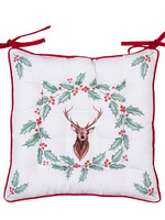 Clayre & Eef Kussen met foam 40*40*4 cm HCH29