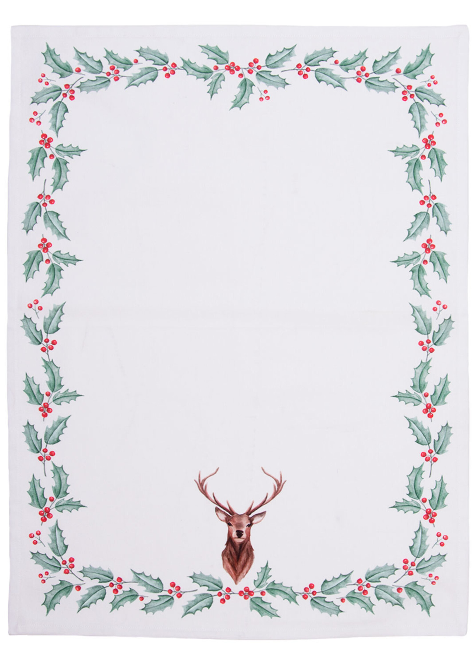 Clayre & Eef Set van 2 keukendoeken 50*70 cm HCH42SET