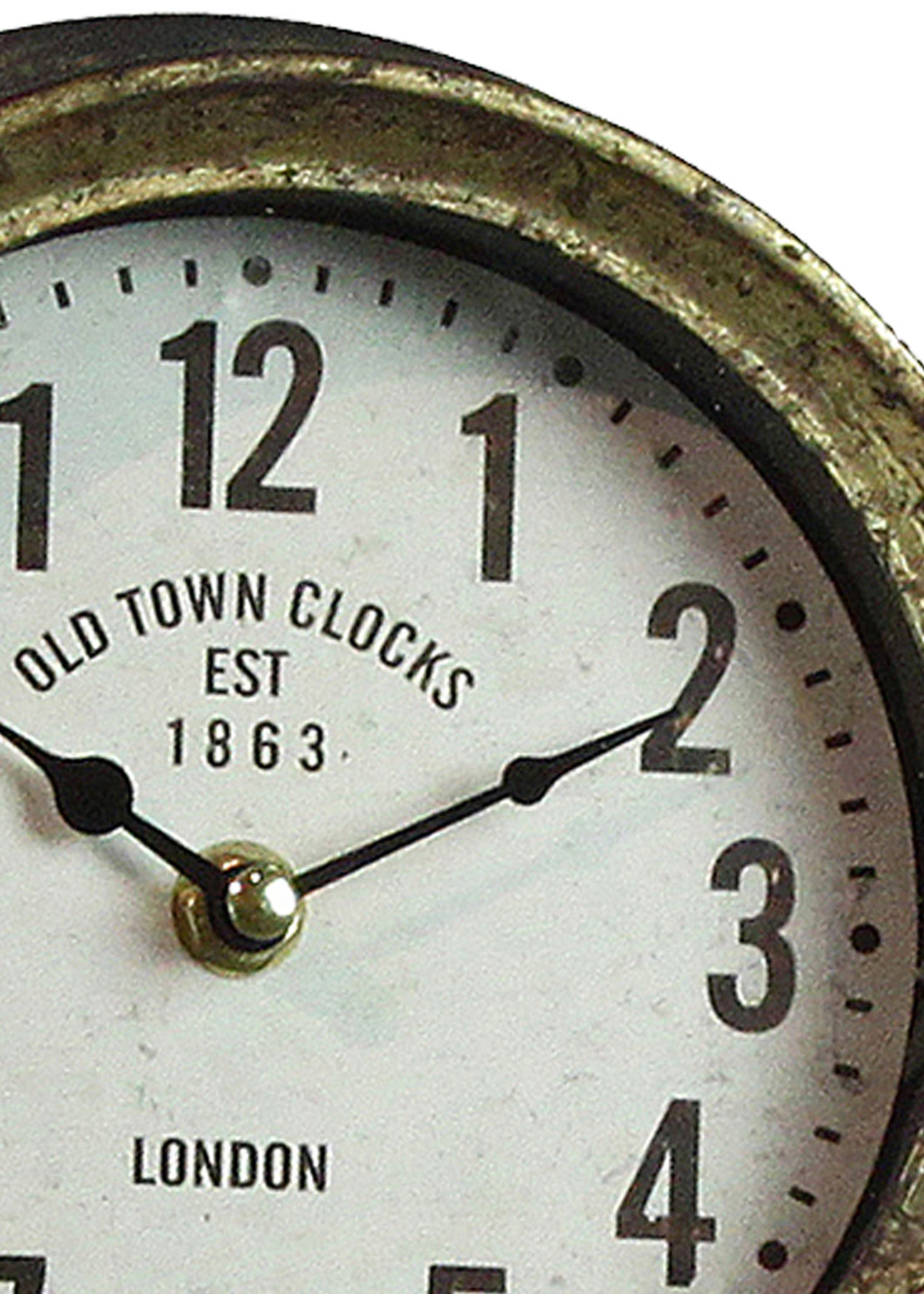 Clayre & Eef Horloge murale 41*14*30 cm /1*AA JJKL00002