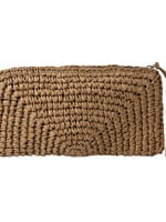 Clayre & Eef Sac 28*16 cm brun JZBG0240