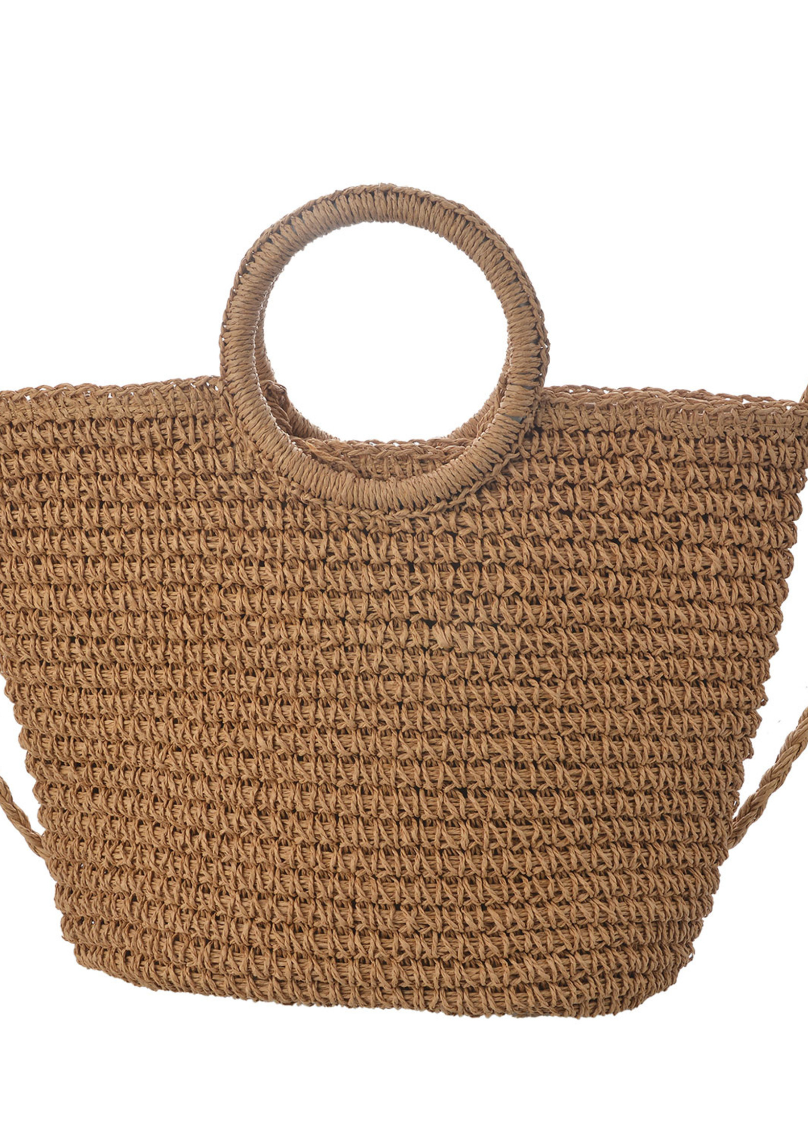 Clayre & Eef Sac 38*13*34 cm brun JZBG0241CH