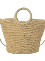 Clayre & Eef Tas 38*13*34 cm natuur JZBG0241N