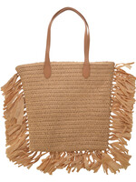 Clayre & Eef Tas 40*25*29 cm bruin JZBG0242CH