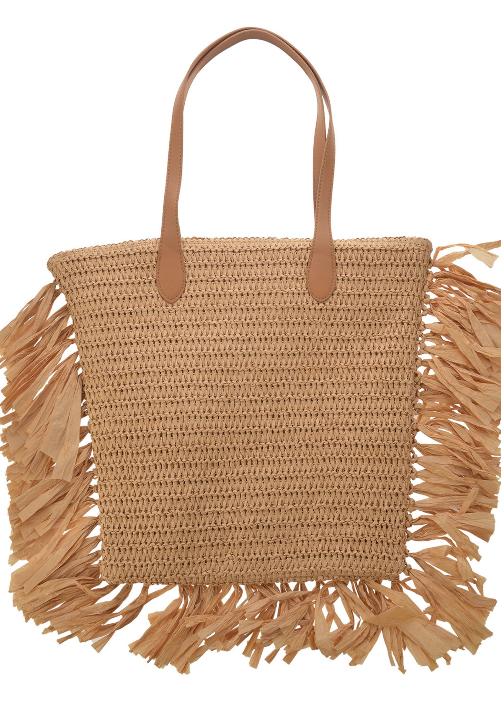 Clayre & Eef Tas 40*25*29 cm bruin JZBG0242CH