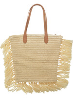 Clayre & Eef Sac 40*25*29 cm naturelle JZBG0242N