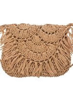 Clayre & Eef Sac 24*24 cm brun JZBG0243CH