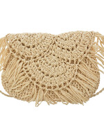 Clayre & Eef Tas 24*24 cm natuur JZBG0243N