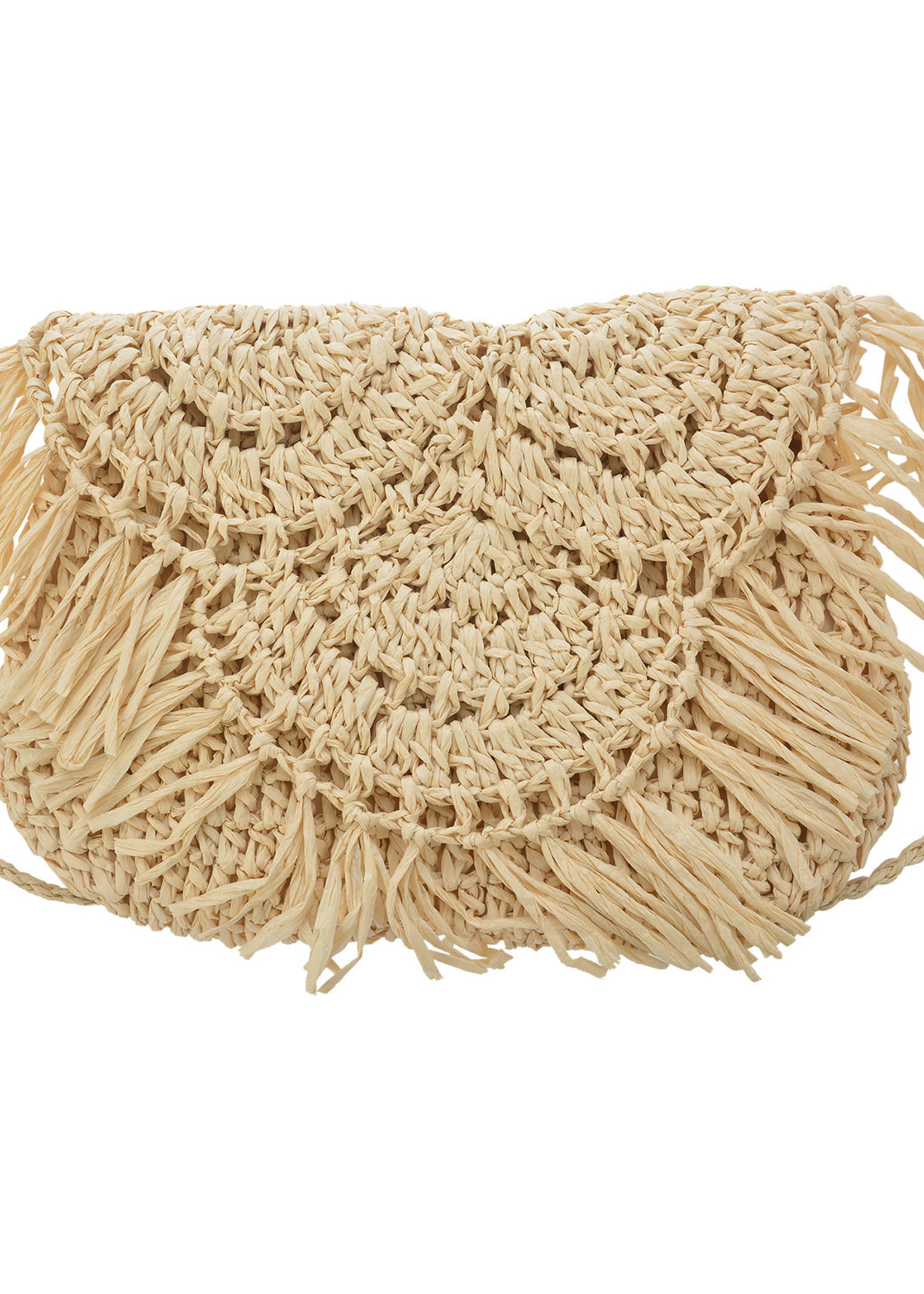 Clayre & Eef Tas 24*24 cm natuur JZBG0243N