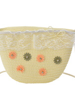 Clayre & Eef Tas 22*15 cm creme JZBG0246