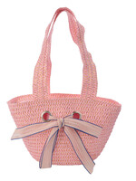 Clayre & Eef Sac 28*15 cm rose JZBG0247