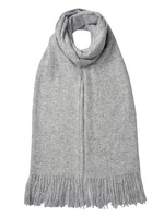 Clayre & Eef Sjaal 68*180 cm grijs JZSC0487