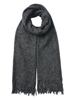 Clayre & Eef Sjaal 68*180 cm grijs JZSC0489