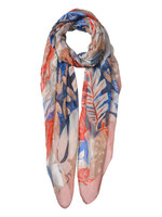 Clayre & Eef Écharpe 80*180 cm rose JZSC0502P