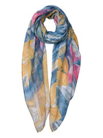 Clayre & Eef Sjaal 80*180 cm grijs JZSC0508G