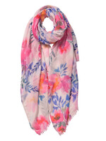 Clayre & Eef Écharpe 70*180 cm multi couleurs JZSC0510