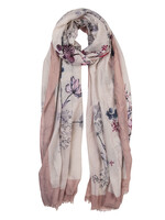 Clayre & Eef Écharpe 85*180 cm rose JZSC0518P