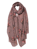 Clayre & Eef Sjaal 90*180 cm roze JZSC0527P