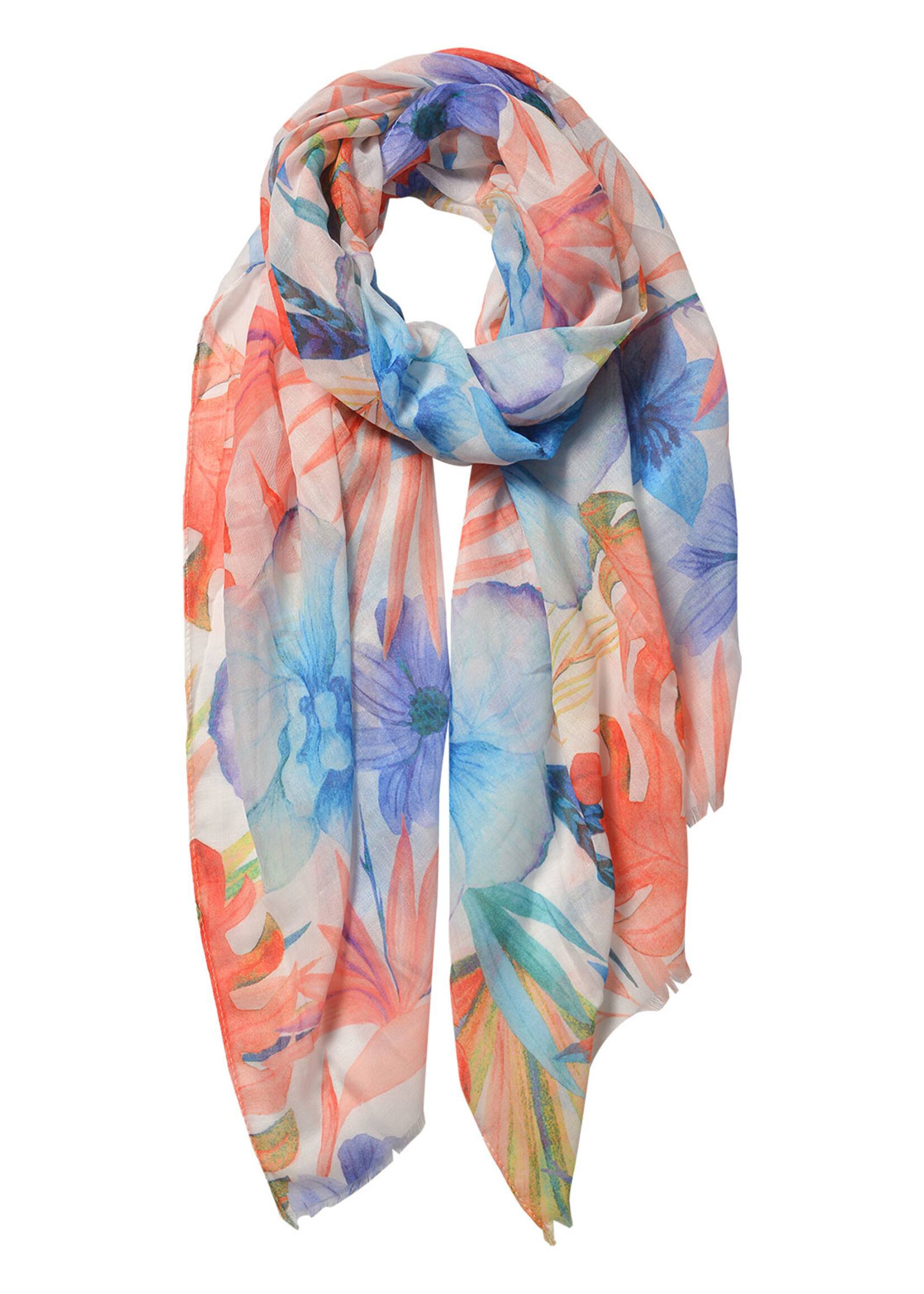 Clayre & Eef Écharpe 70*180 cm violet JZSC0554PA