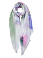 Clayre & Eef Sjaal 80*180 cm meerkleurig JZSC0570