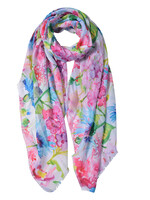 Clayre & Eef Écharpe 80*180 cm rose JZSC0572