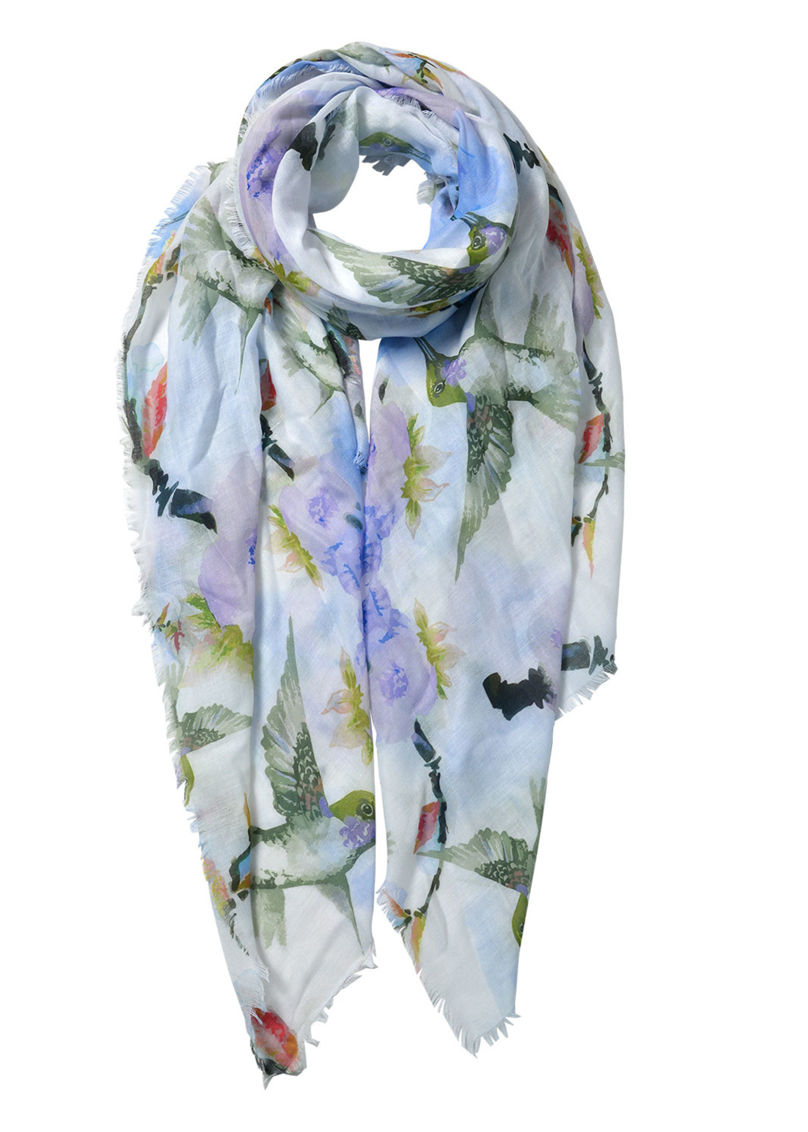 Clayre & Eef Écharpe 80*180 cm violet JZSC0584