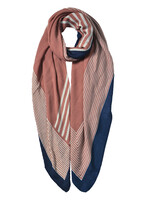 Clayre & Eef Sjaal 85*180 cm roze JZSC0589P