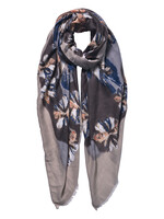 Clayre & Eef Écharpe 85*180 cm brun JZSC0597BE