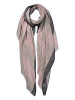 Clayre & Eef Écharpe 85*180 cm gris JZSC0600G