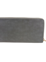 Clayre & Eef Porte-monnaie 19*10 cm gris JZWA0080G