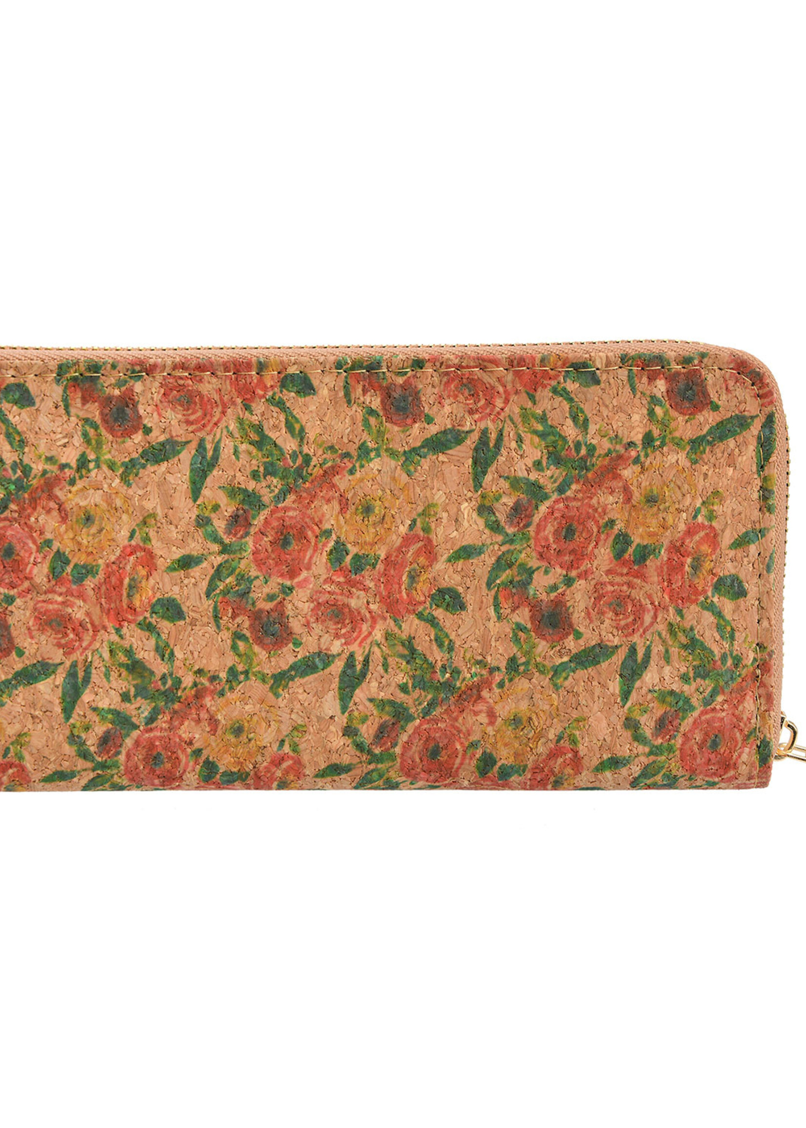 Clayre & Eef Portemonnee 10*19 cm meerkleurig JZWA0081