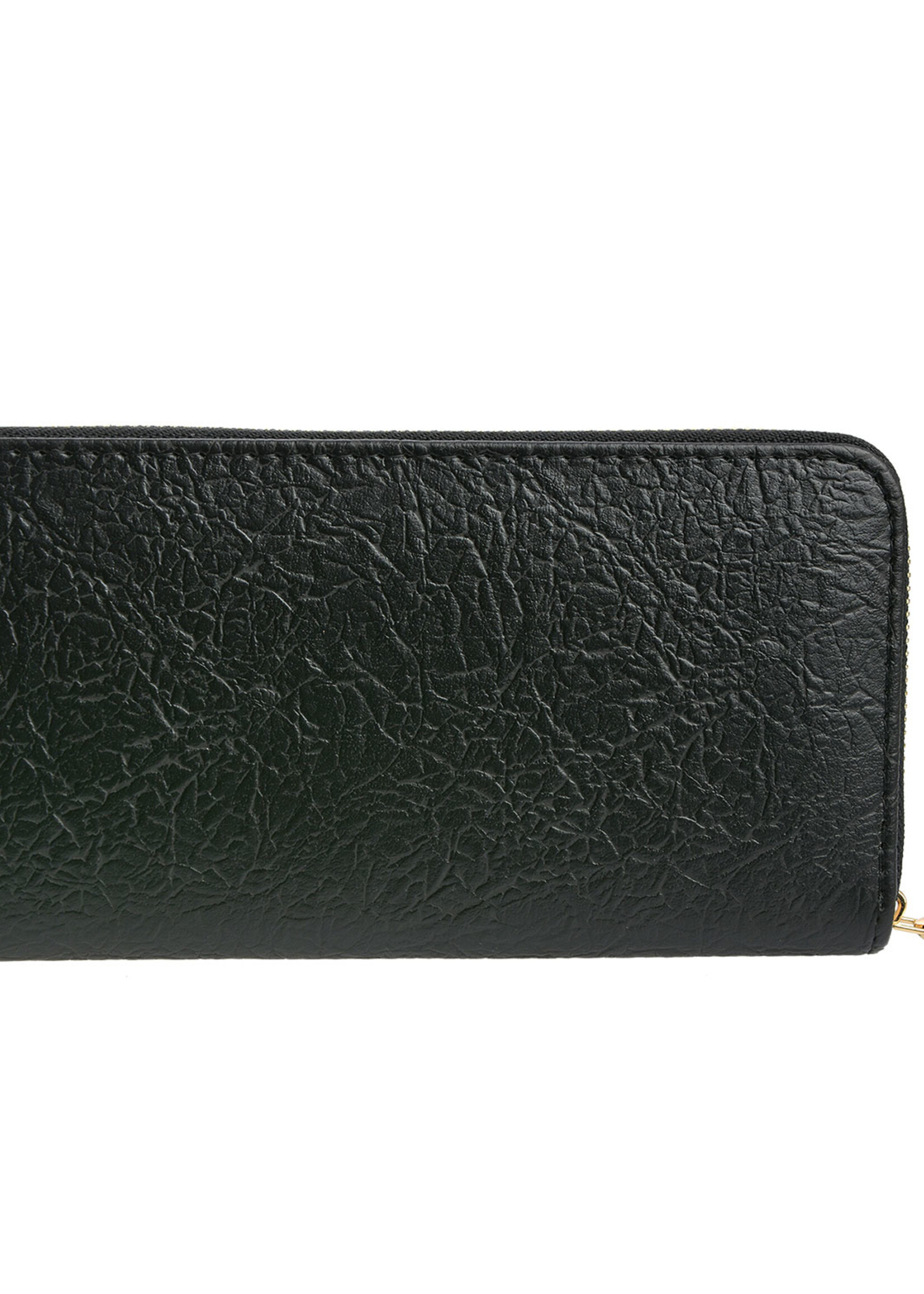 Clayre & Eef Porte-monnaie 10*19 cm noir JZWA0086