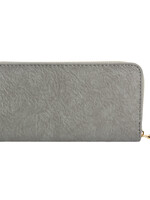 Clayre & Eef Porte-monnaie 10*19 cm couleur argentée JZWA0087