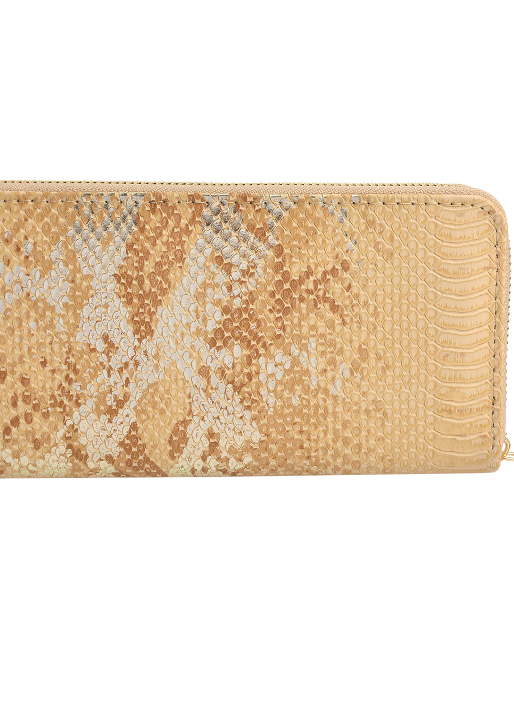 Clayre & Eef Porte-monnaie 10*19 cm beige JZWA0090