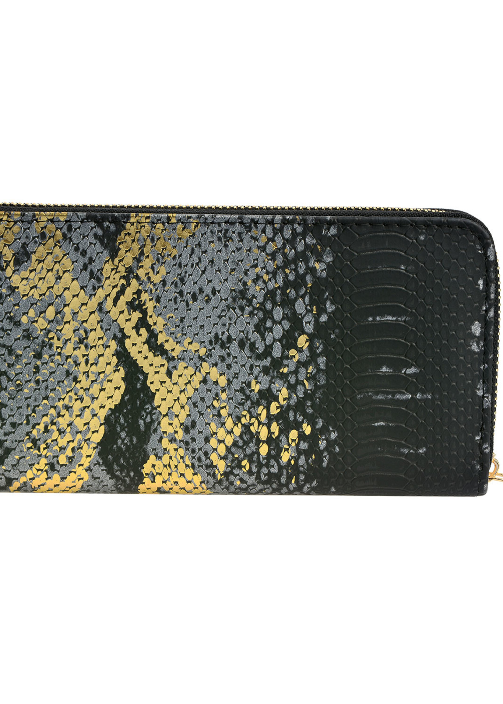 Clayre & Eef Porte-monnaie 10*19 cm noir JZWA0091