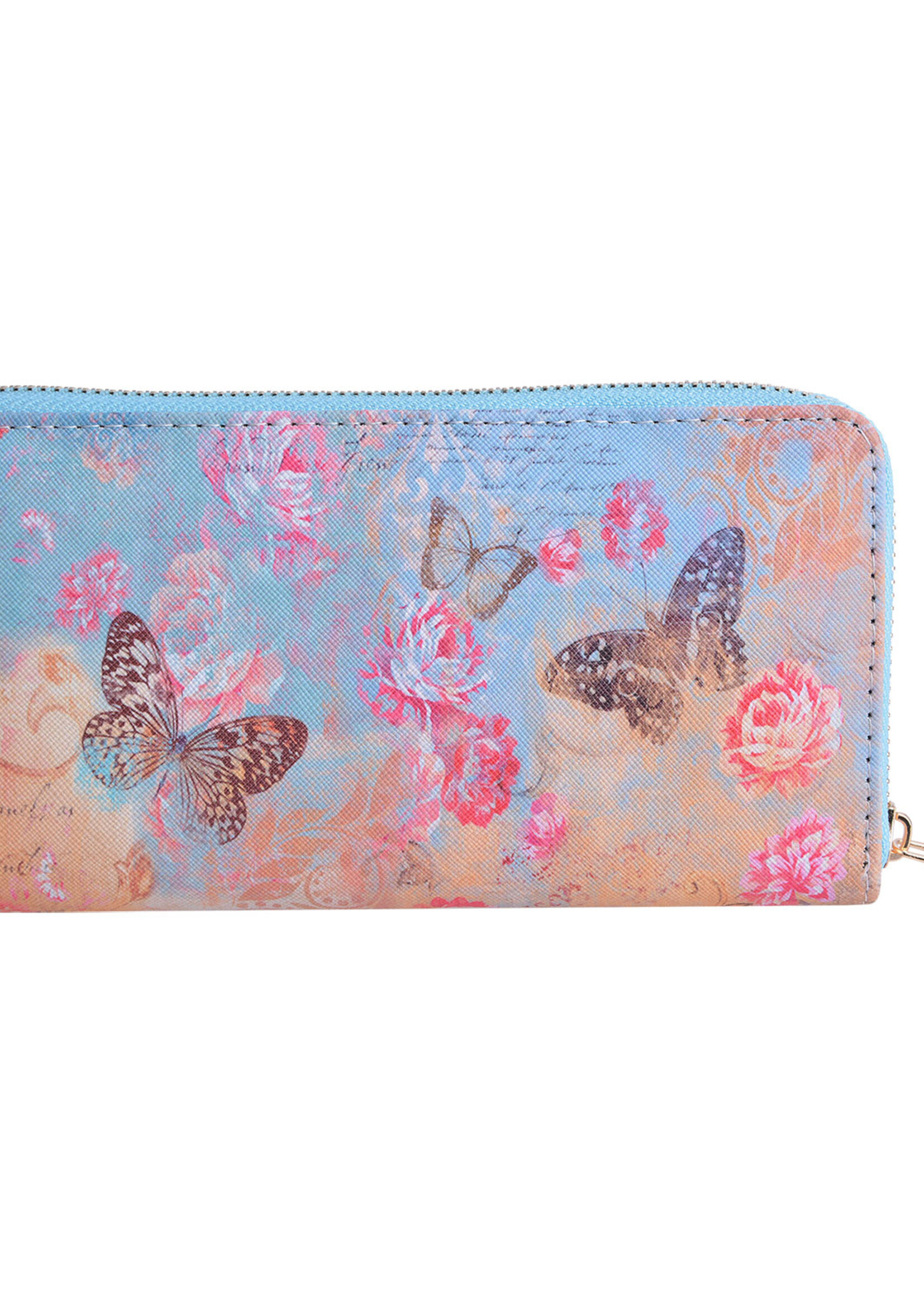 Clayre & Eef Porte-monnaie 10*19 cm multi couleurs JZWA0093