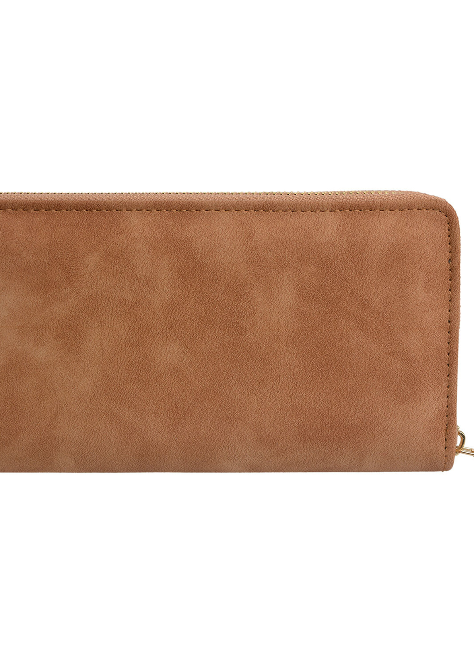 Clayre & Eef Porte-monnaie 10*19 cm brun JZWA0110