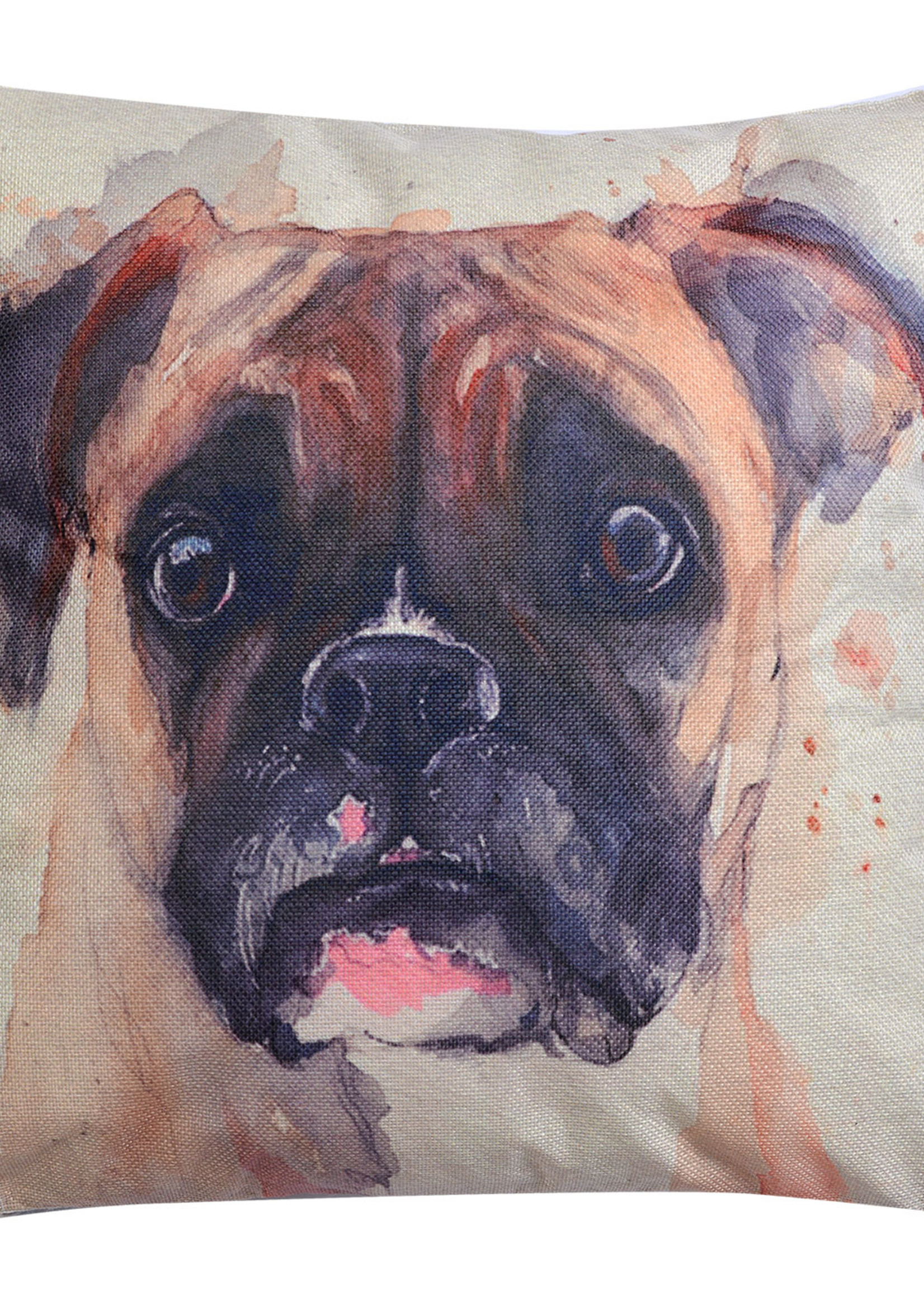 Clayre & Eef Kussen gevuld 43*43 cm KG023.068